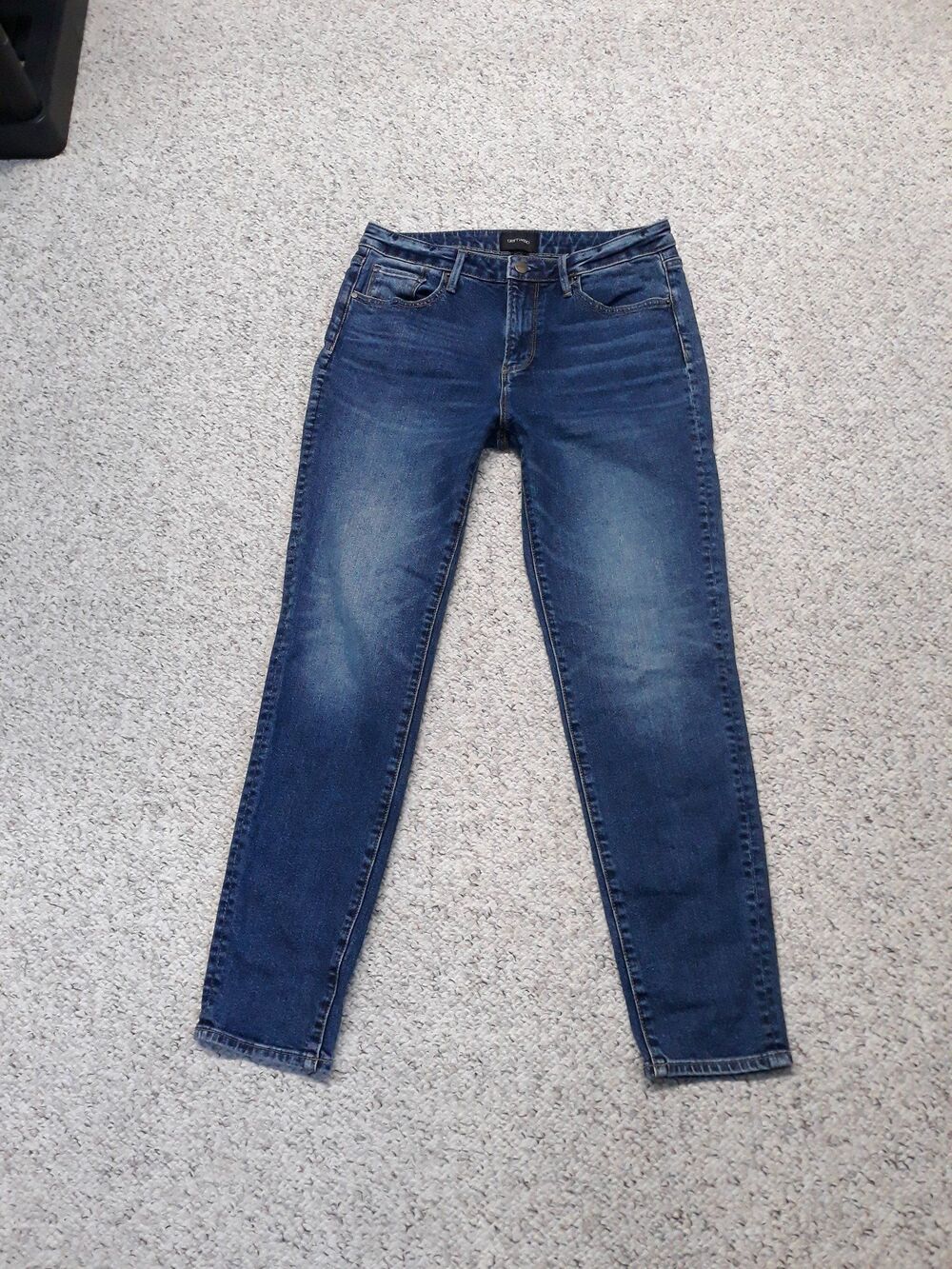 Driftwood Women's High-Rise Gazelle Style Dark Wash Skinny 28